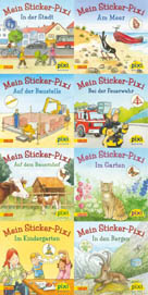 Pixi-Kinderbüchlein Sticker-Pixis